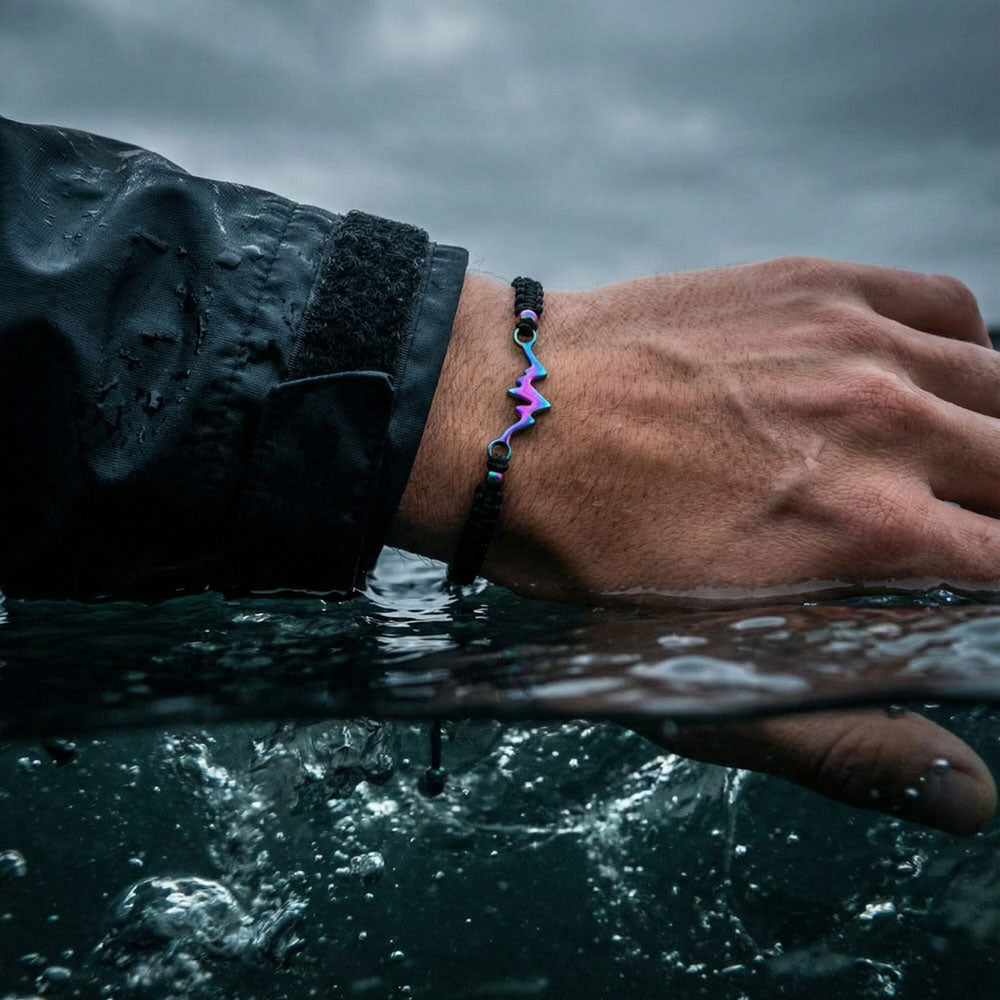 Universe Mountain Braided Armband