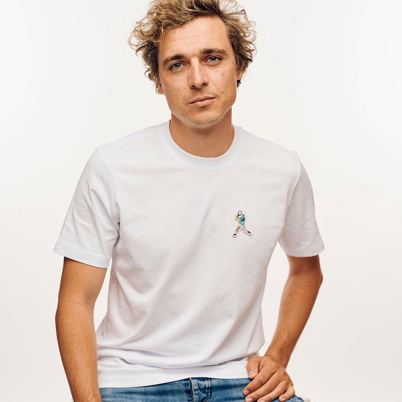 Tennis Master T-shirt in white