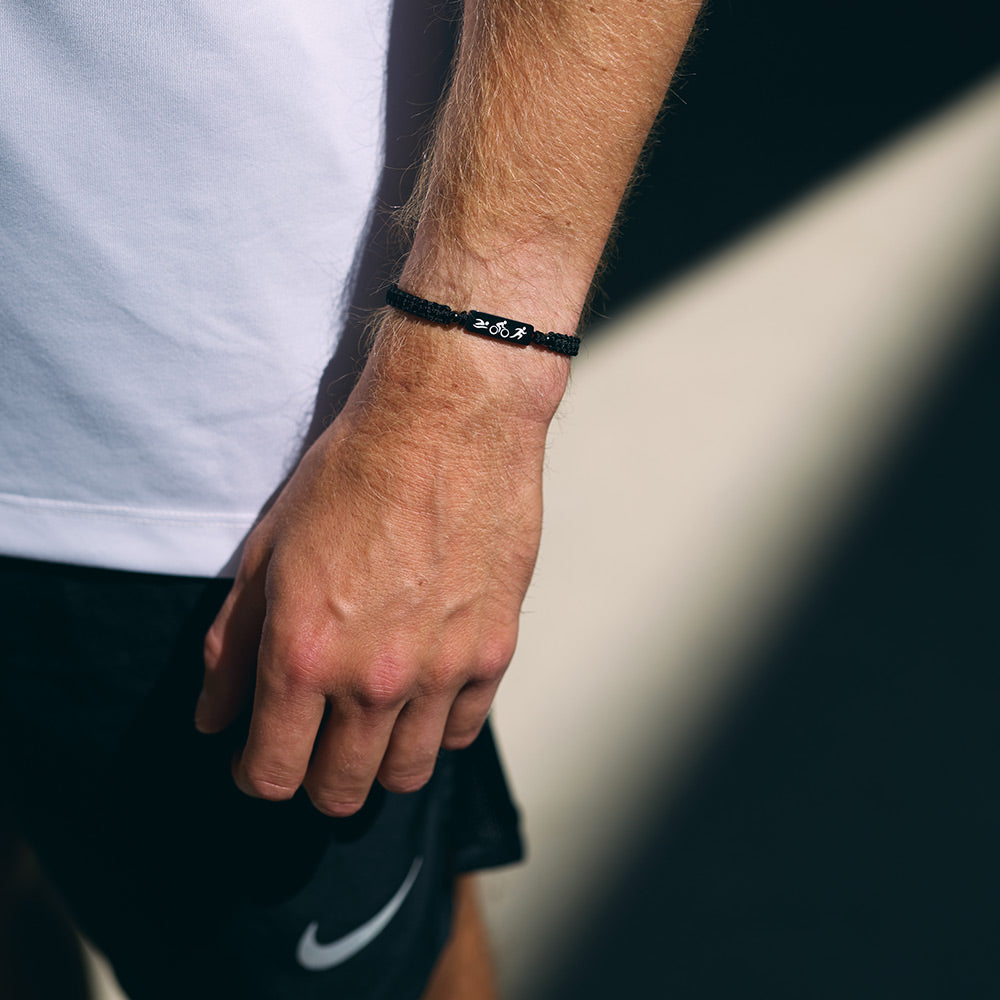 Bracelet tressé Beyond Triathlon