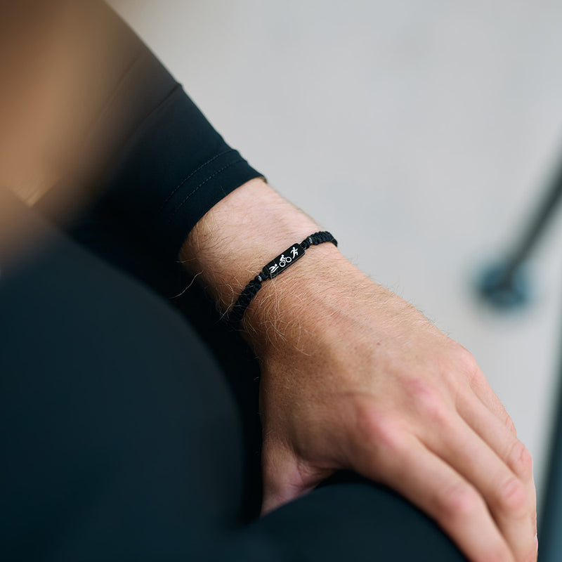 Beyond Triathlon Braided Bracelet