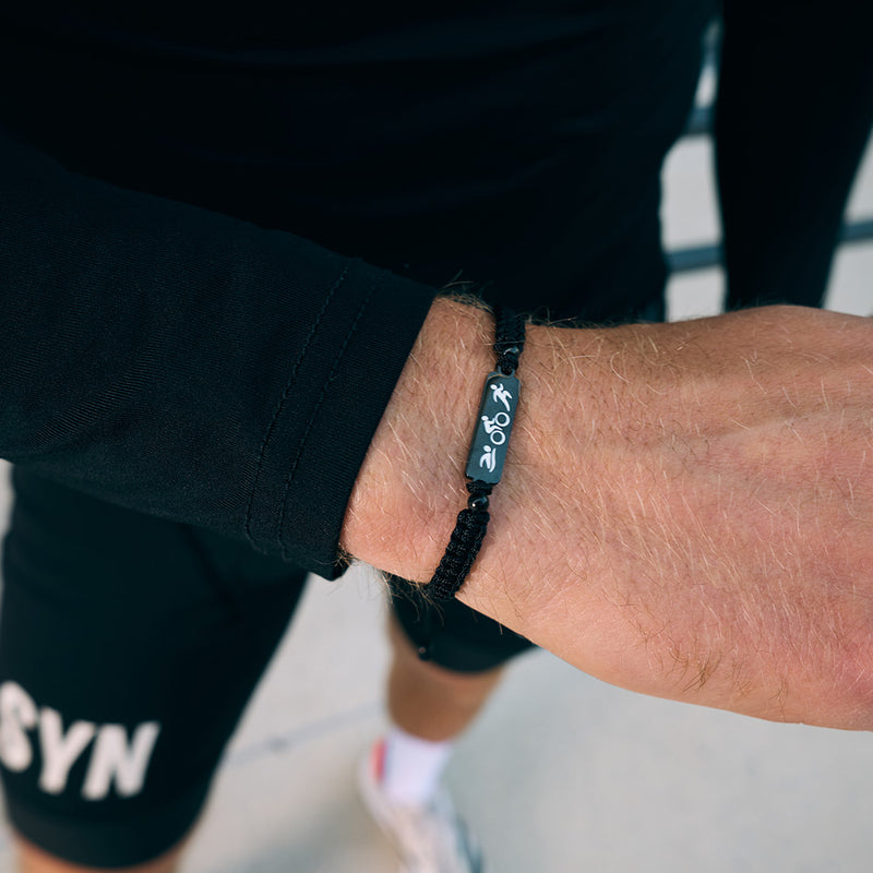 Beyond Triathlon Braided Bracelet