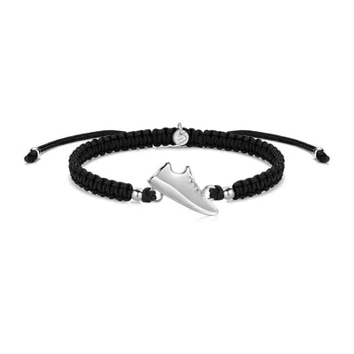 Silver Runner Braided Bracelet