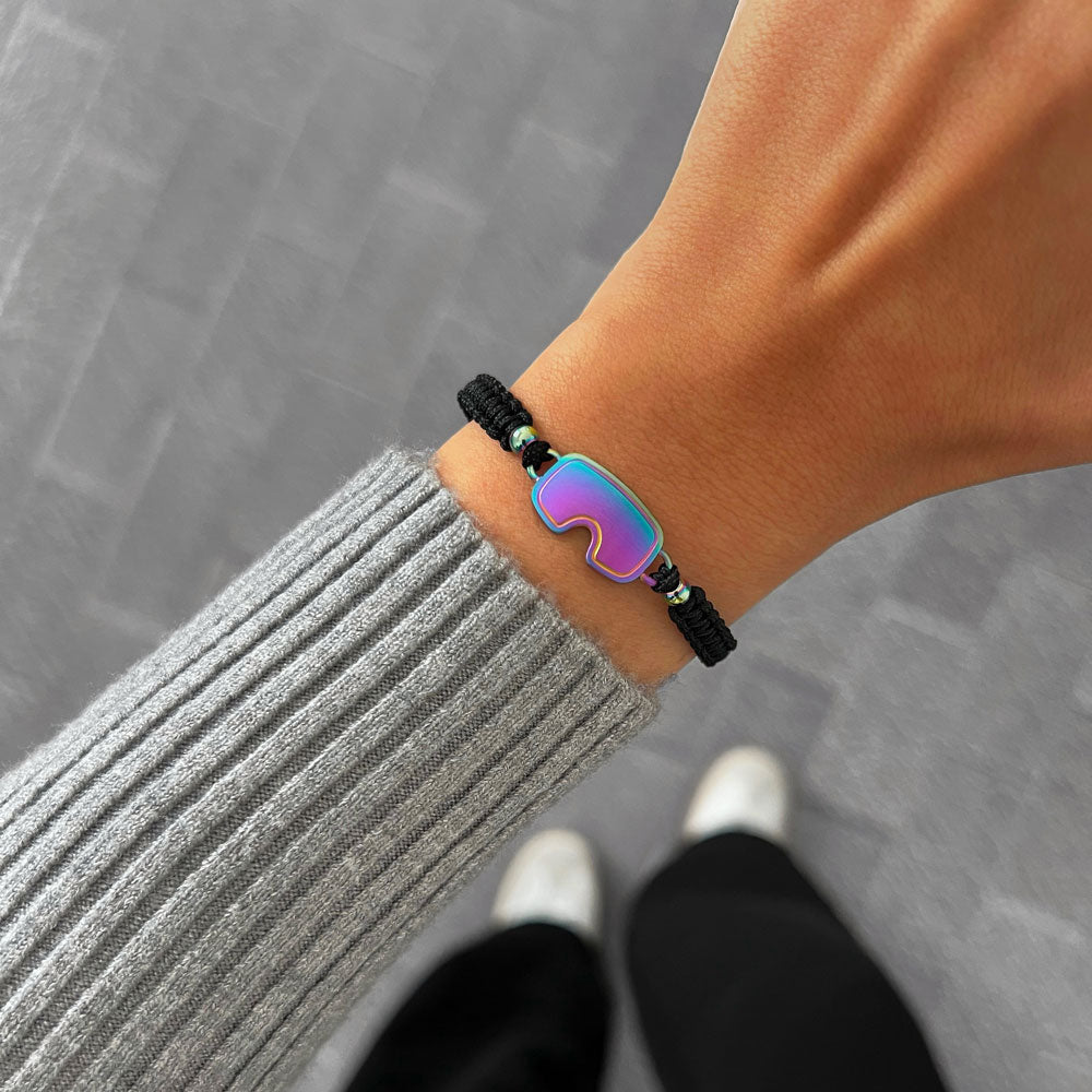 Universe Goggle Braided Bracelet