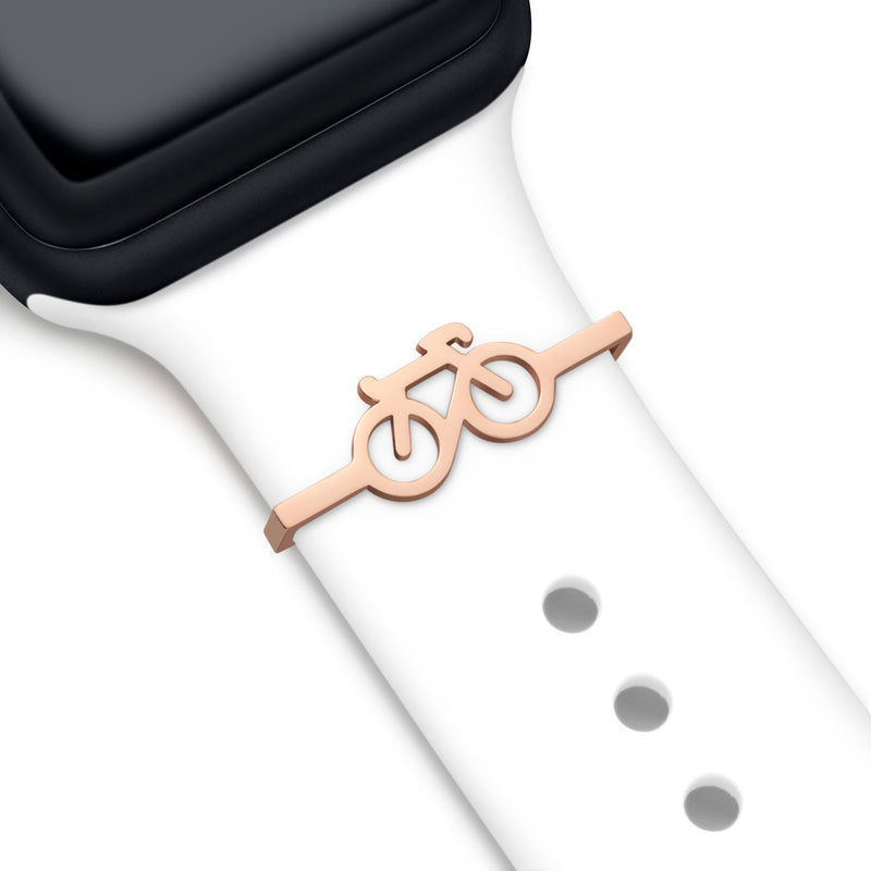 Rose Gold Bike charm + Band