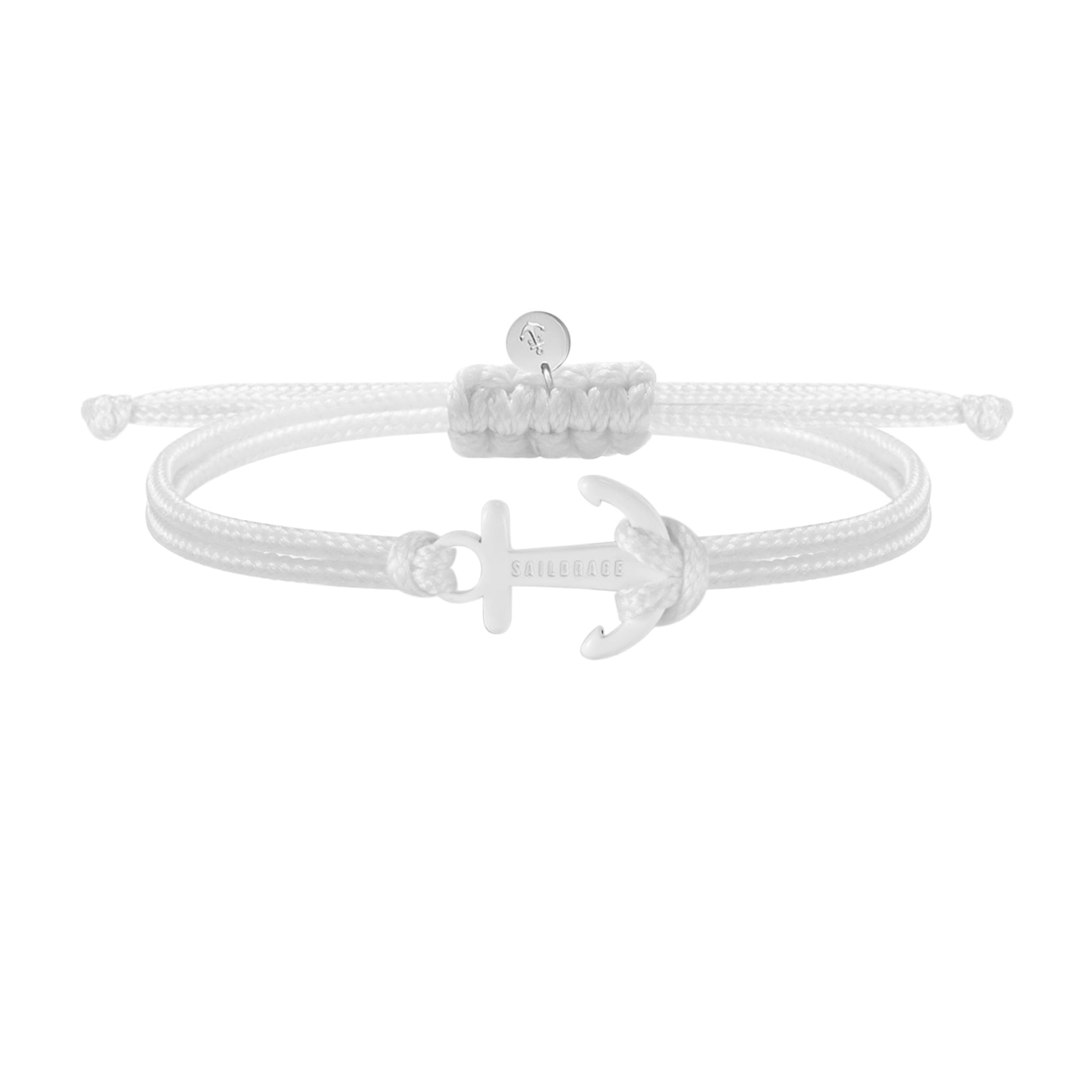 White Venture Anchor Bracelet