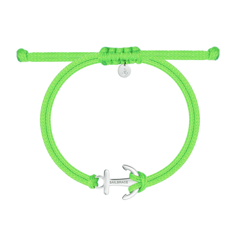 Lime Neon Anchor zapestnica