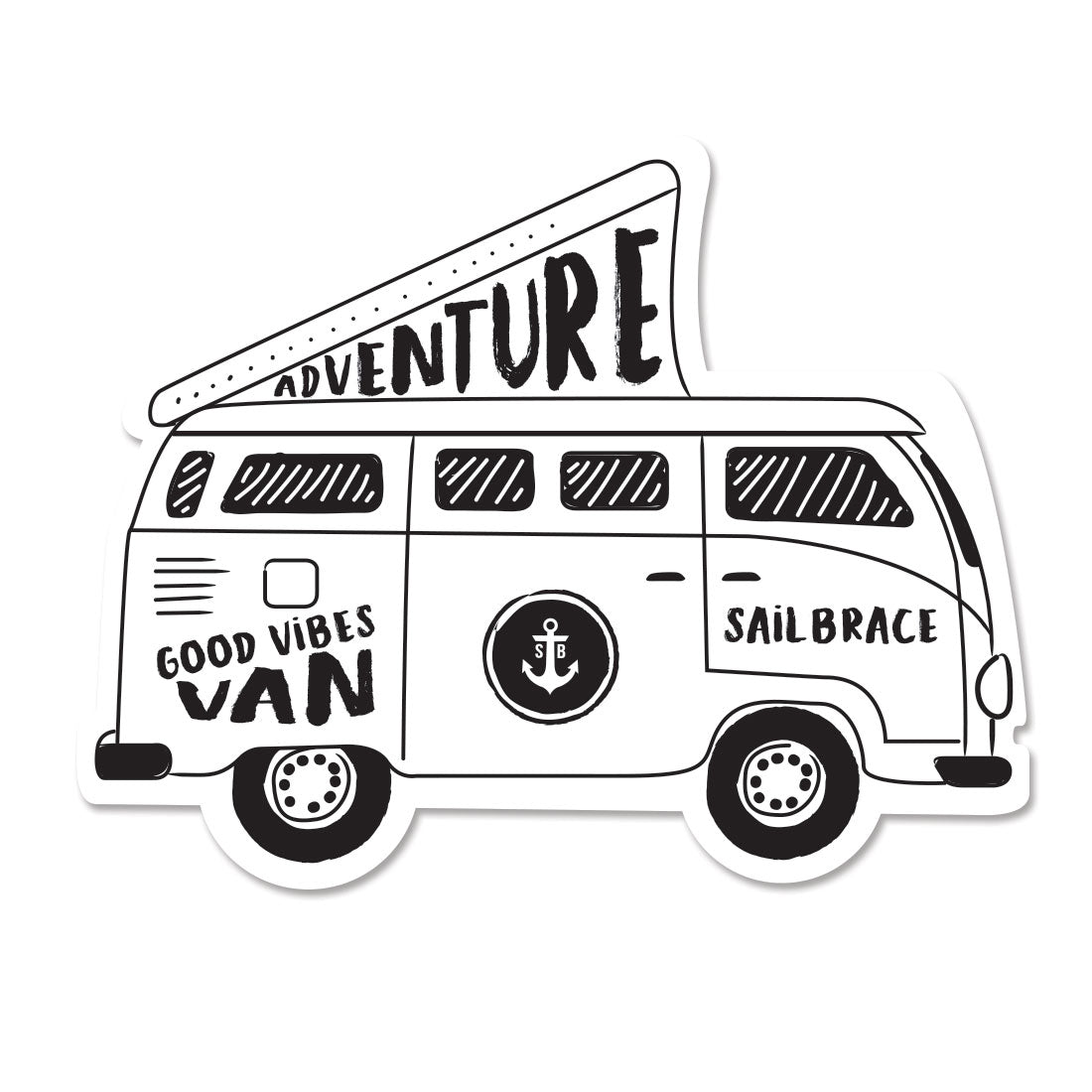 GOOD VIBES AUFKLEBER