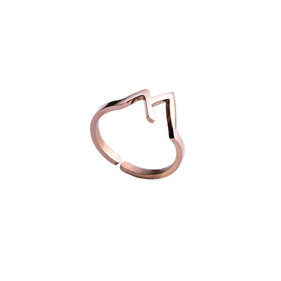 Bague Rose Gold Mountain 