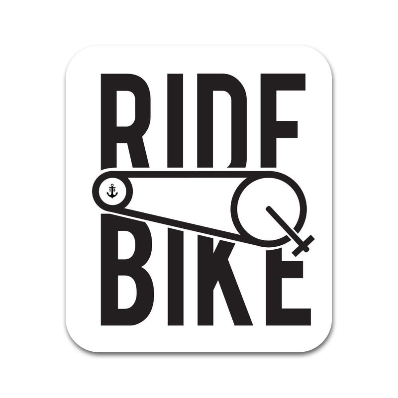 RIDE BIKE STICKER