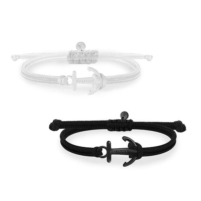 Pack double Black - White Anchor 