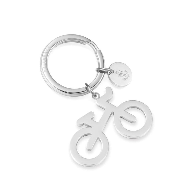 Silver Bike zapestnica / obesek za ključe paket