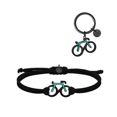 Pack bracelet/Porte-clés Mint Bike
