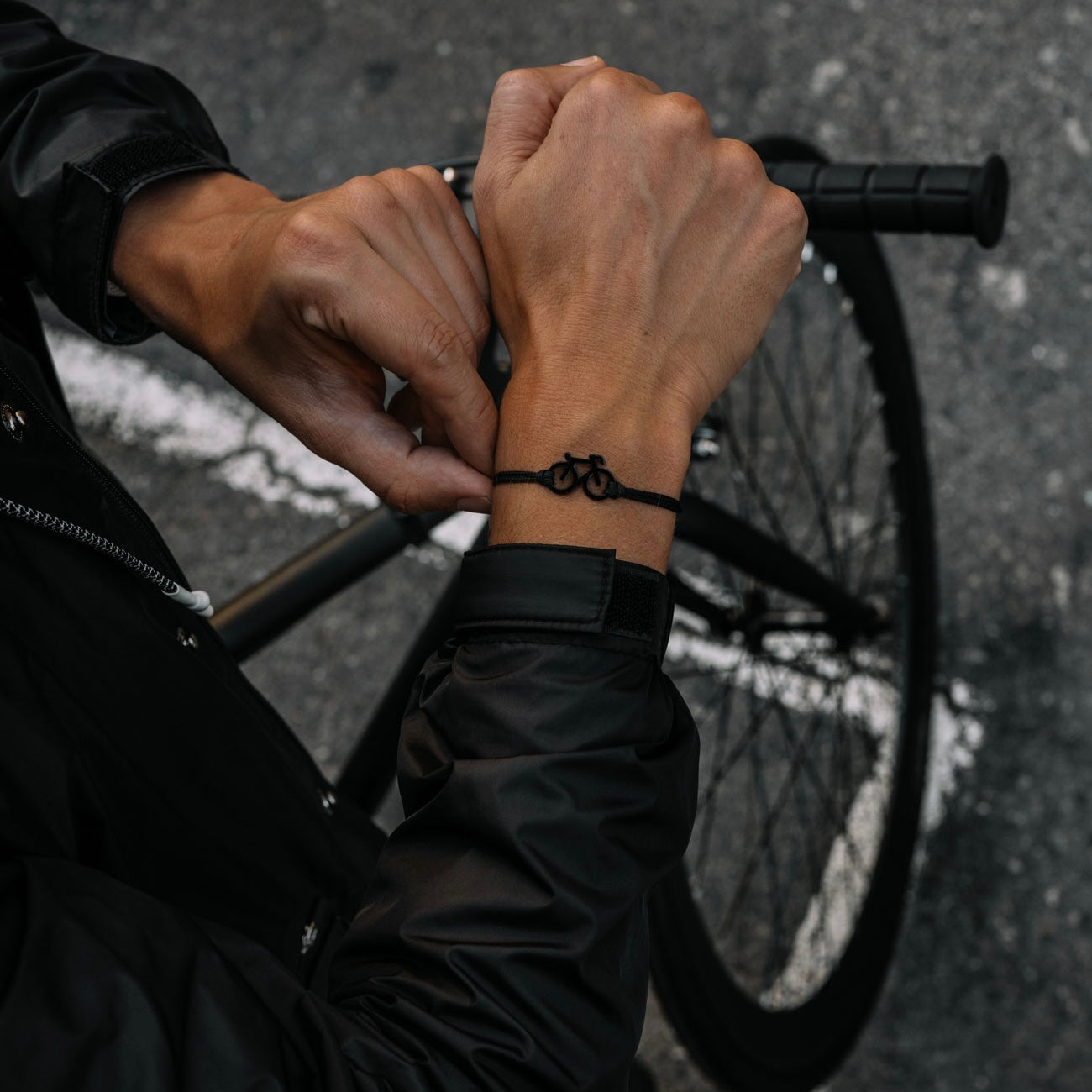 Pulsera Bike Black