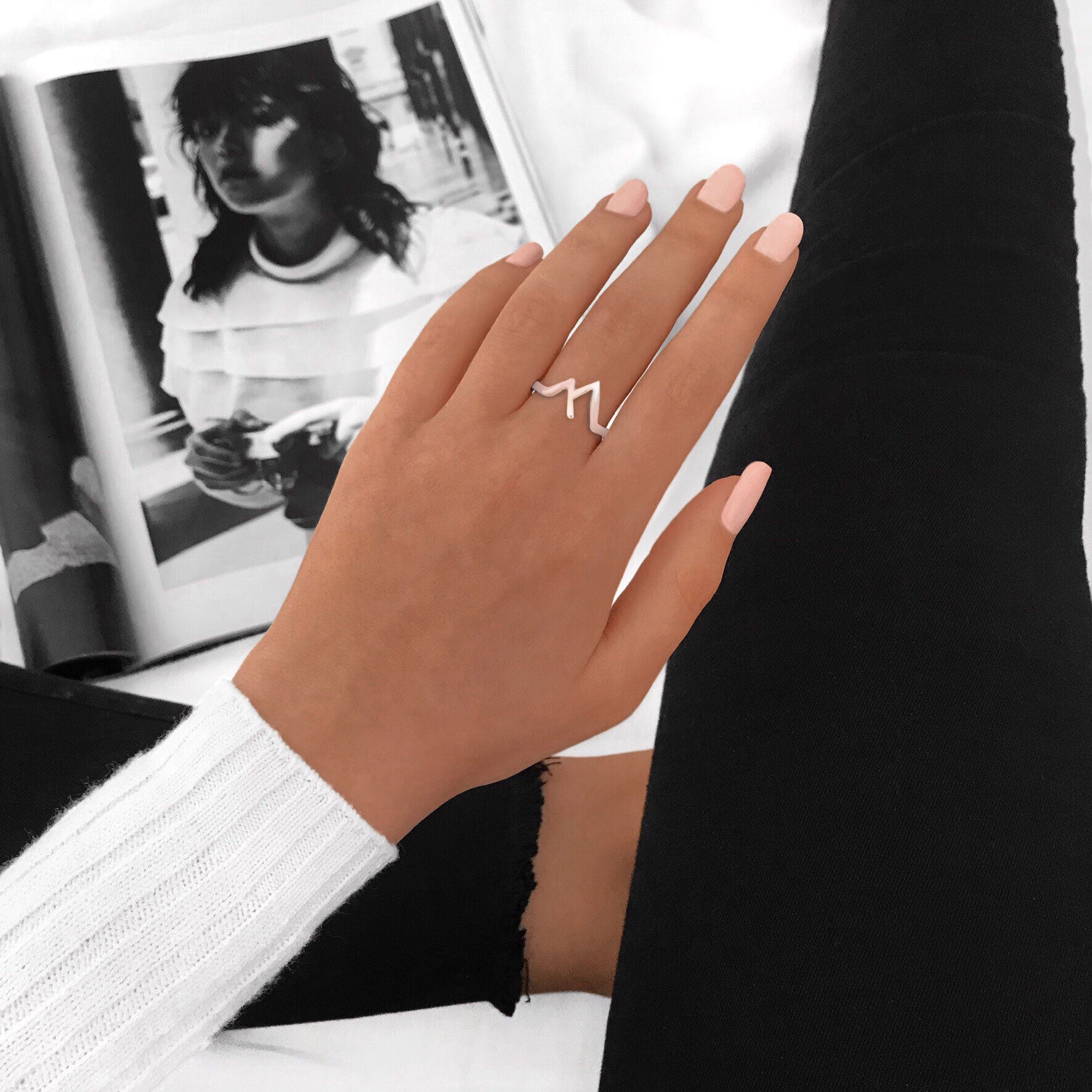 Anillo Rose Gold Mountain